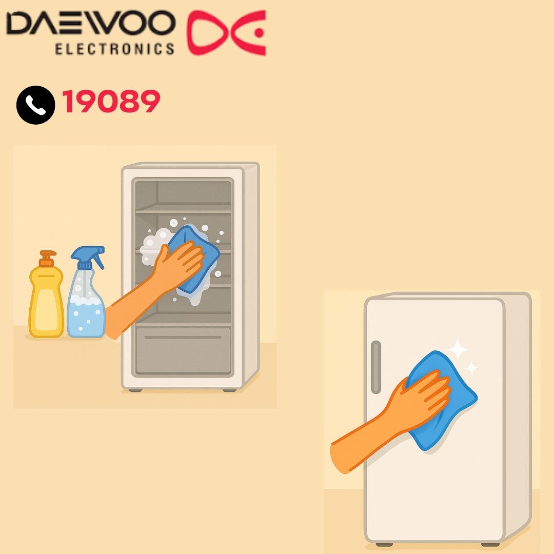 التنظيف الداخلي والخارجي لديب فريزر دايو التنظيف الداخلي والخارجي لديب فريزر دايو